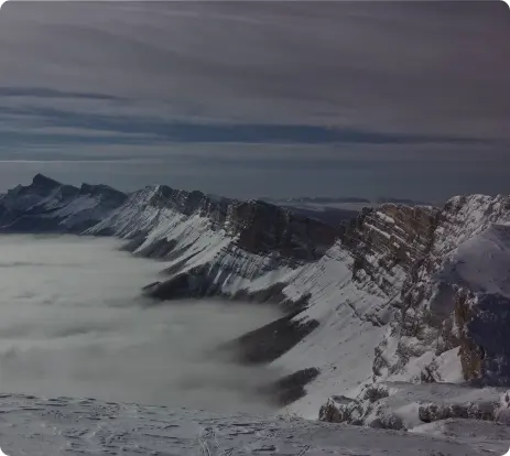 Le Vercors  sous la neige
