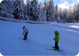 Ski nordique dans le parc du Vercors