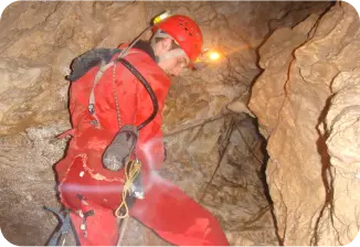 spéléologie dans le vercors