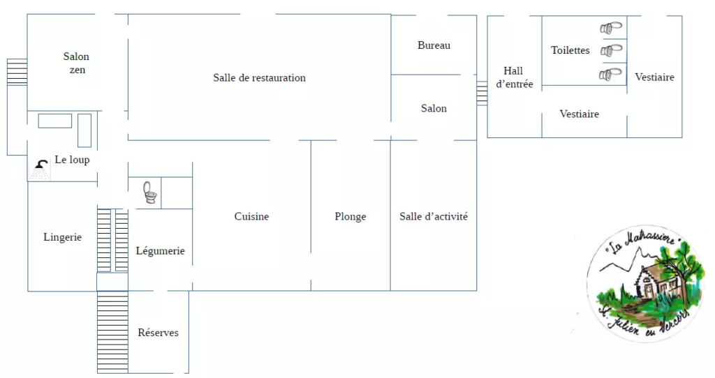plan rez de chaussée